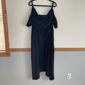 City Chic size 16 cold shoulder elegant maxi dress